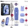 Vibrador estimulador con 3 cabezas intercambiables